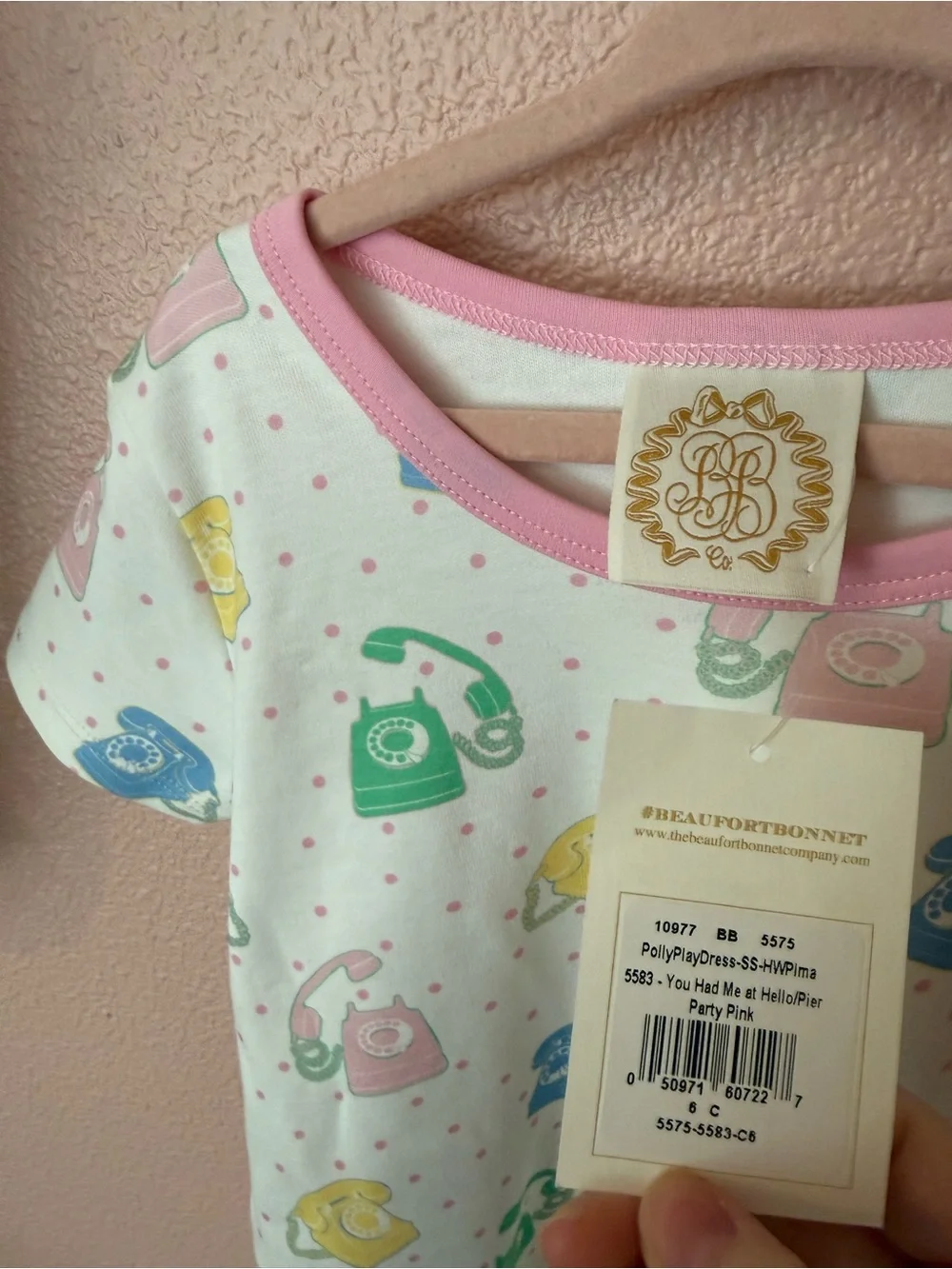 NWT B for Bonnet You Had Me at Hello Polly Play Dress